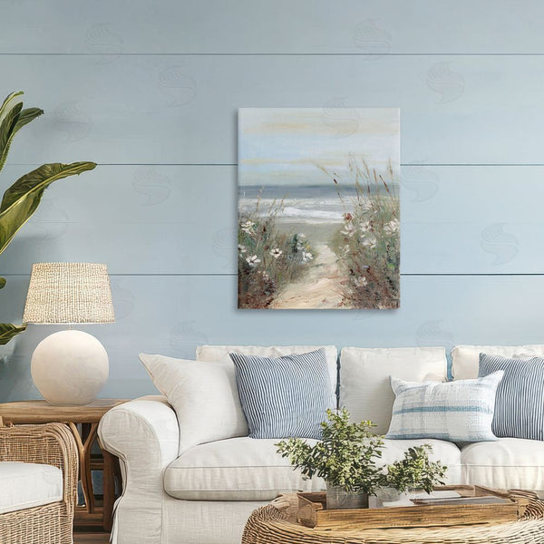 Stupell Industries Sally Swatland | Wildflower Coastline Path