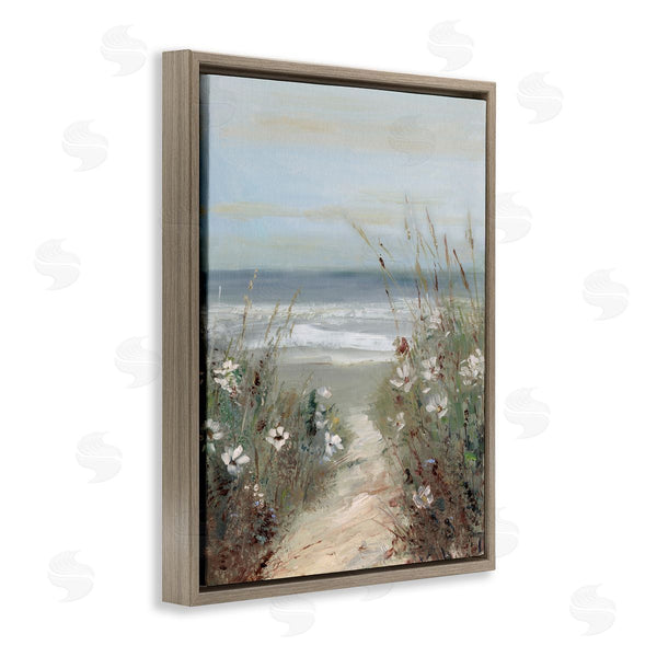 Stupell Industries Sally Swatland | Wildflower Coastline Path