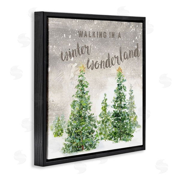 Stupell Industries Sally Swatland | Winter Wonderland Trees