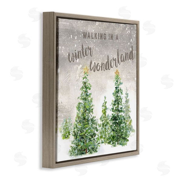 Stupell Industries Sally Swatland | Winter Wonderland Trees