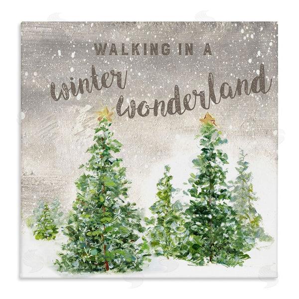stupell industries Sally Swatland | Winter Wonderland Trees