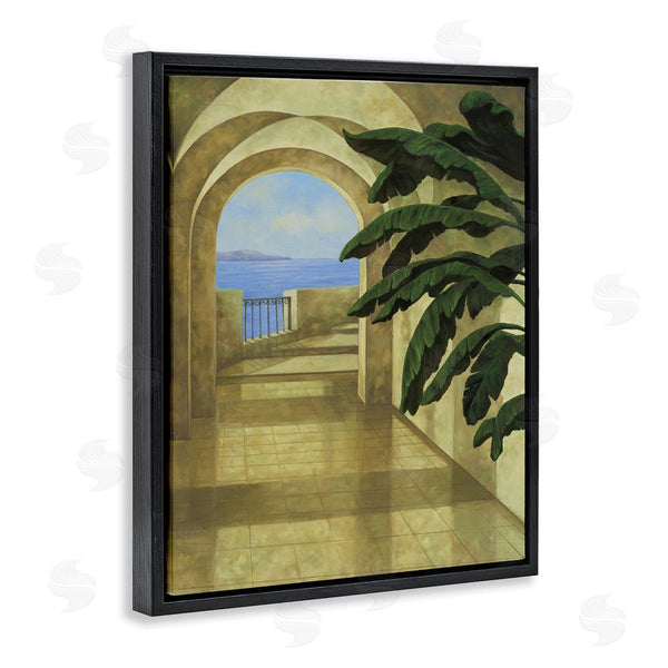 Stupell Industries Samuel Blanco | Coastal Villa Palm