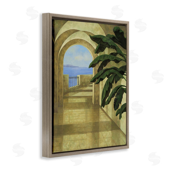 Stupell Industries Samuel Blanco | Coastal Villa Palm