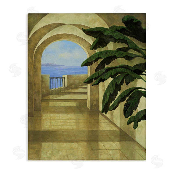 stupell industries Samuel Blanco | Coastal Villa Palm