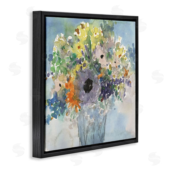 Stupell Industries Samuel Dixon | Blue Bouquet Watercolor