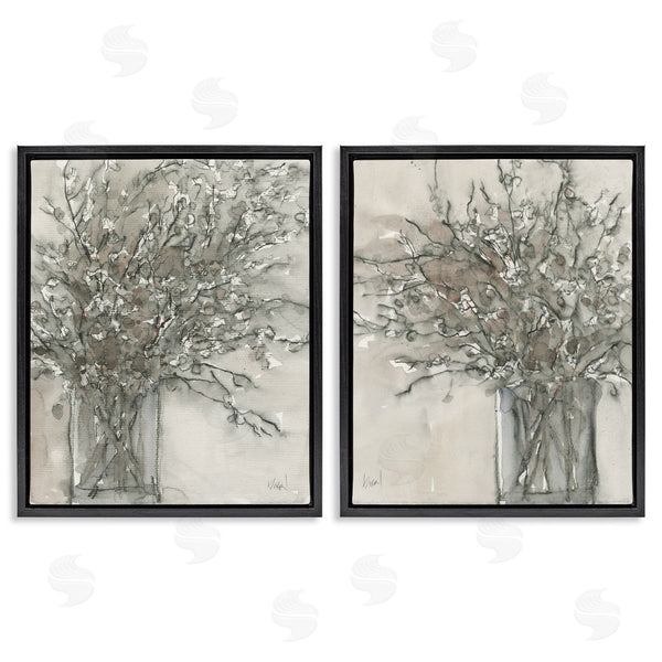 Stupell Industries Samuel Dixon | Charcoal Sketched Vase