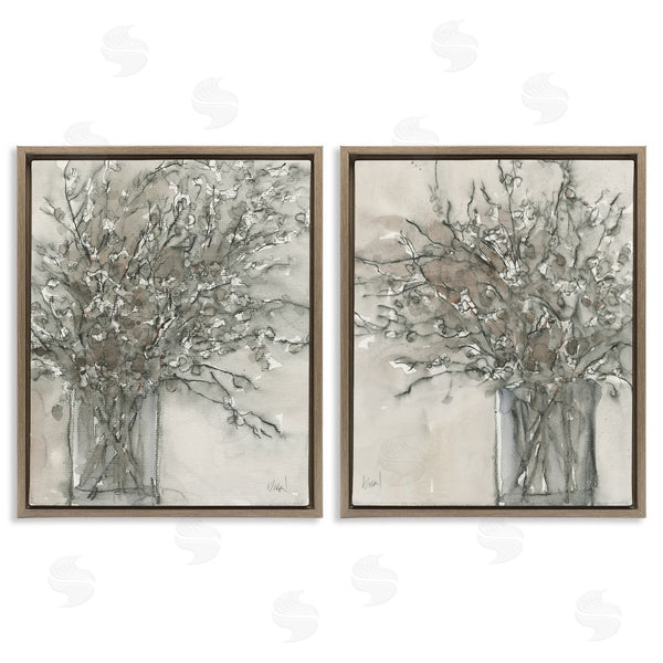 Stupell Industries Samuel Dixon | Charcoal Sketched Vase
