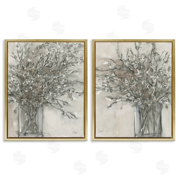 Stupell Industries Samuel Dixon | Charcoal Sketched Vase