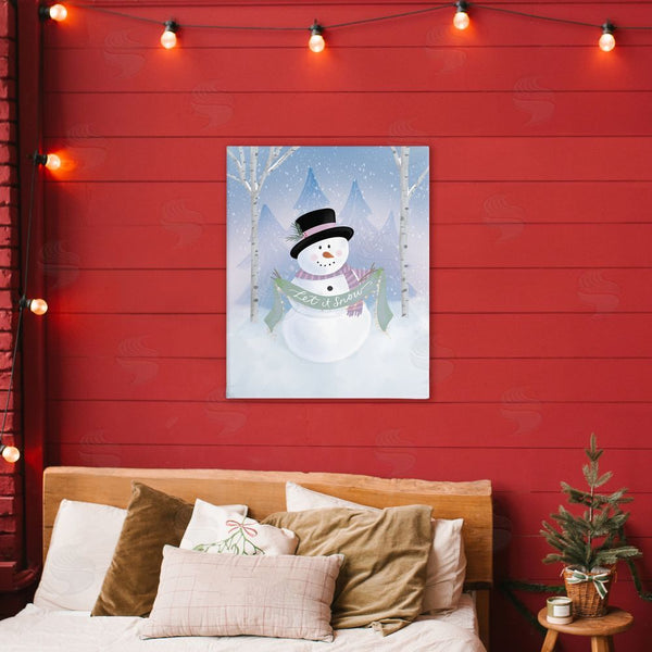 Stupell Industries Sandra Picco | Let It Snow Soft Snowman