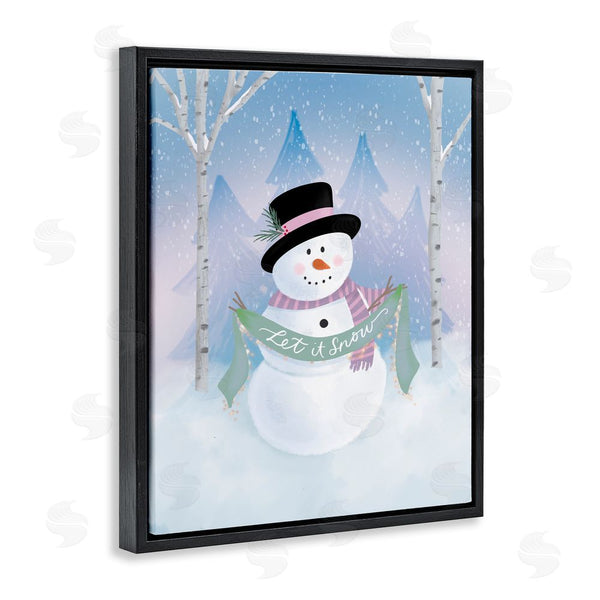 Stupell Industries Sandra Picco | Let It Snow Soft Snowman