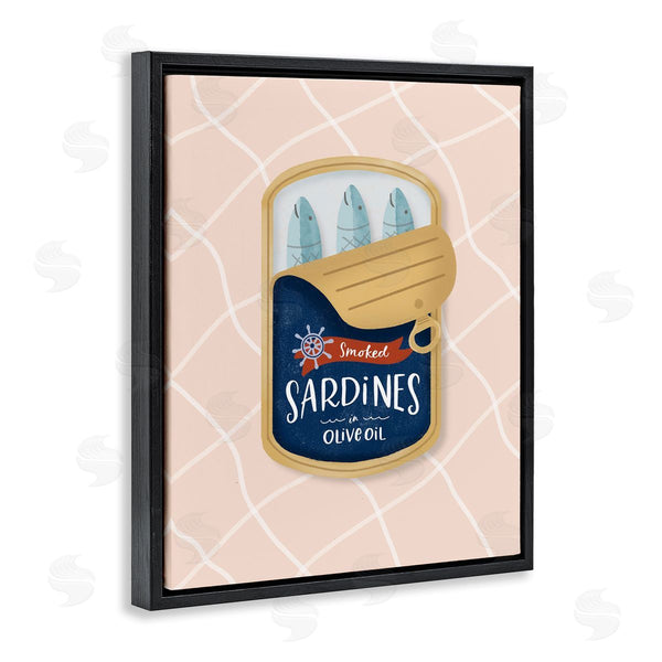 Stupell Industries Sandra Picco | Nautical Sardines Tin