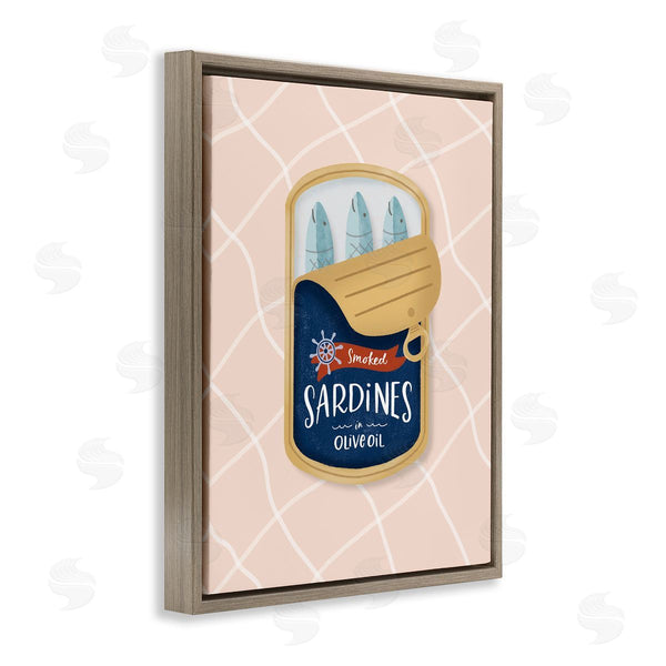 Stupell Industries Sandra Picco | Nautical Sardines Tin