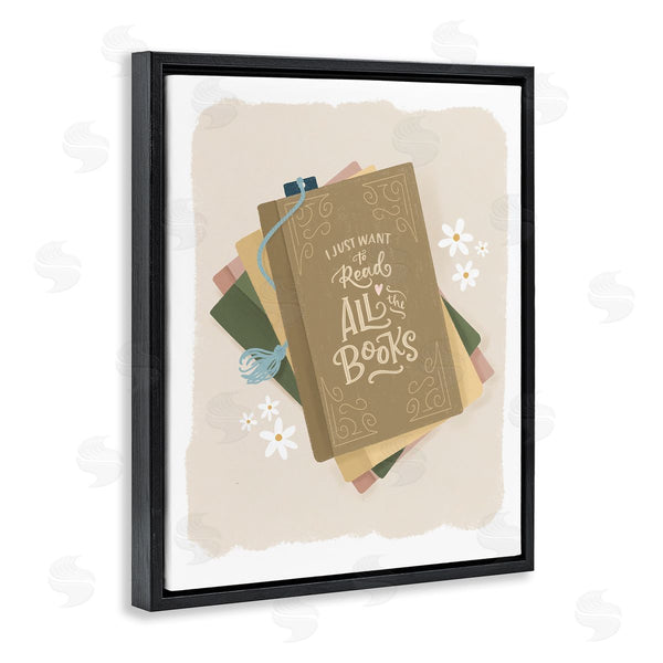 Stupell Industries Sandra Picco | Want To Read All The Books