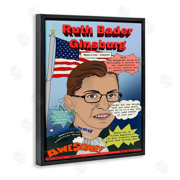 Stupell Industries Sangita Bachelet | Bader Ginsburg Magazine Illustration