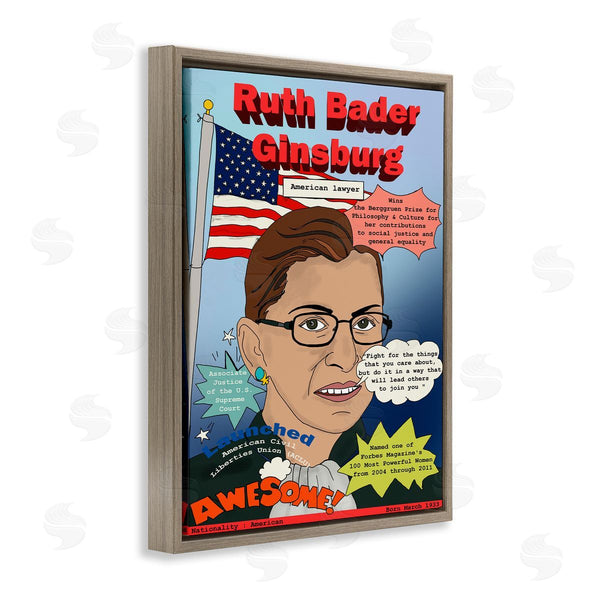 Stupell Industries Sangita Bachelet | Bader Ginsburg Magazine Illustration