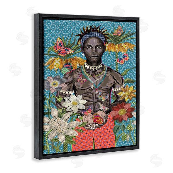Stupell Industries Sangita Bachelet | Man Releasing Butterflies