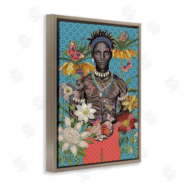 Stupell Industries Sangita Bachelet | Man Releasing Butterflies