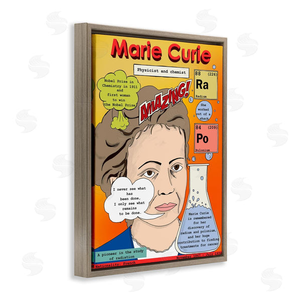 Stupell Industries Sangita Bachelet | Marie Curie Magazine Cover