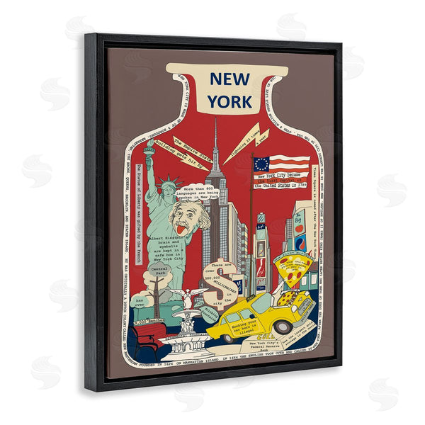 Stupell Industries Sangita Bachelet | New York City In Vintage Jar