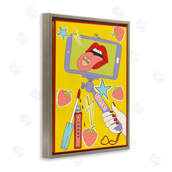 Stupell Industries Sangita Bachelet | Super Sweet Retro Selfie