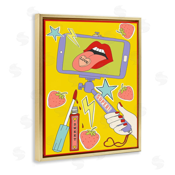 Stupell Industries Sangita Bachelet | Super Sweet Retro Selfie