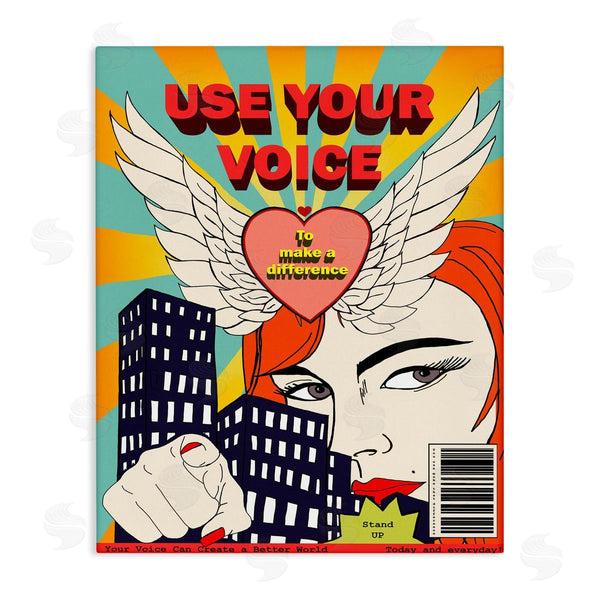 stupell industries Sangita Bachelet | Use Your Voice Pop Art