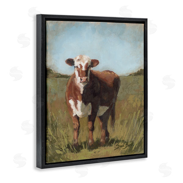 Stupell Industries Sara Baker | Cattle Vast Countryside Field Wall Art