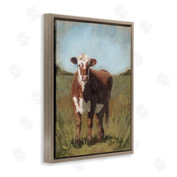 Stupell Industries Sara Baker | Cattle Vast Countryside Field Wall Art