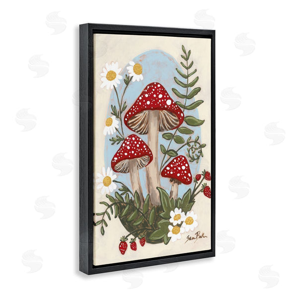 Stupell Industries Sara Baker | Cottage Mushrooms & Blooms