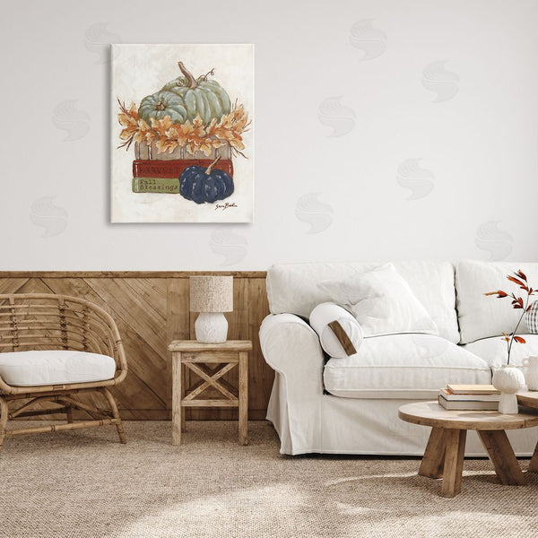 Stupell Industries Sara Baker | Fall Blessings Pumpkins Wall Art