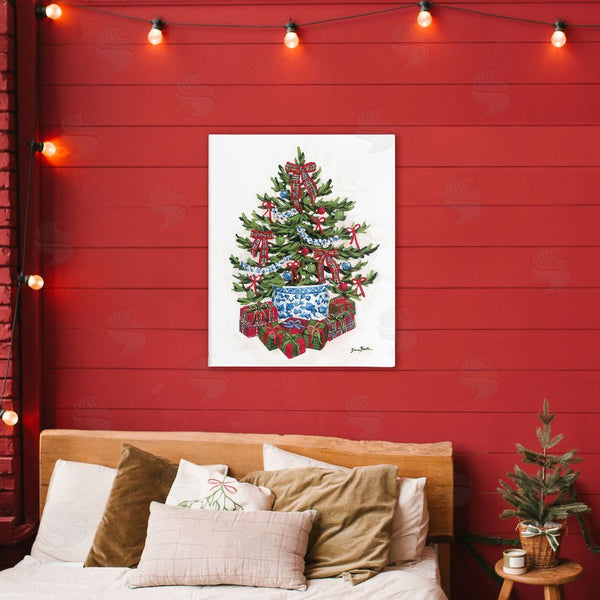 Stupell Industries Sara Baker | Festive Celebration Tree