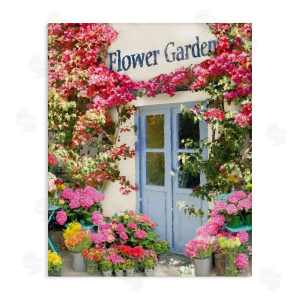 stupell industries Sara Baker | Flower Garden Doorway Wall Art