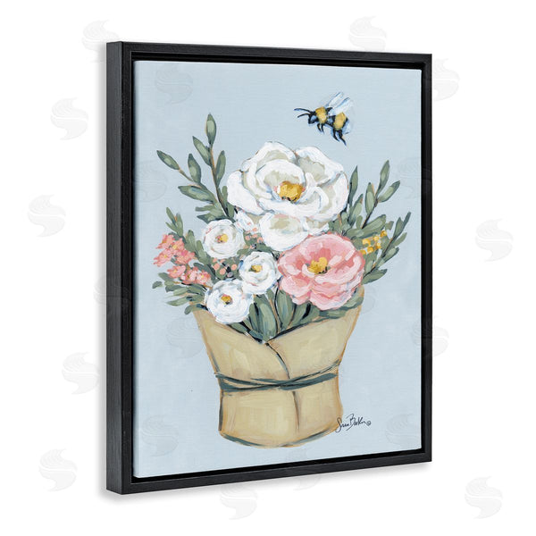 Stupell Industries Sara Baker | Pink & White Bouquet Wall Art