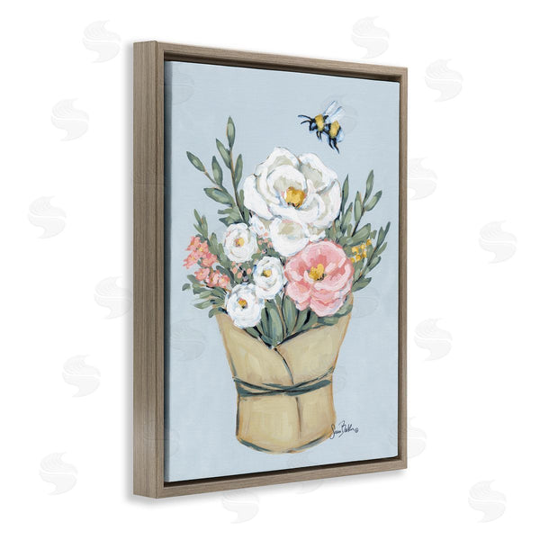 Stupell Industries Sara Baker | Pink & White Bouquet Wall Art