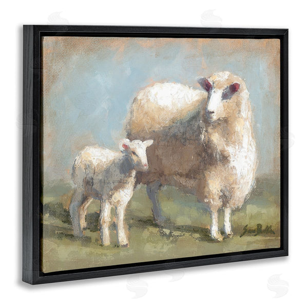 Stupell Industries Sara Baker | Sheep & Lamb Family Farm