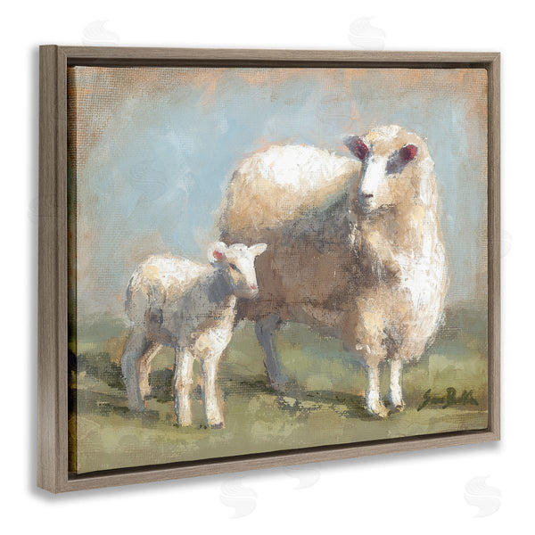 Stupell Industries Sara Baker | Sheep & Lamb Family Farm