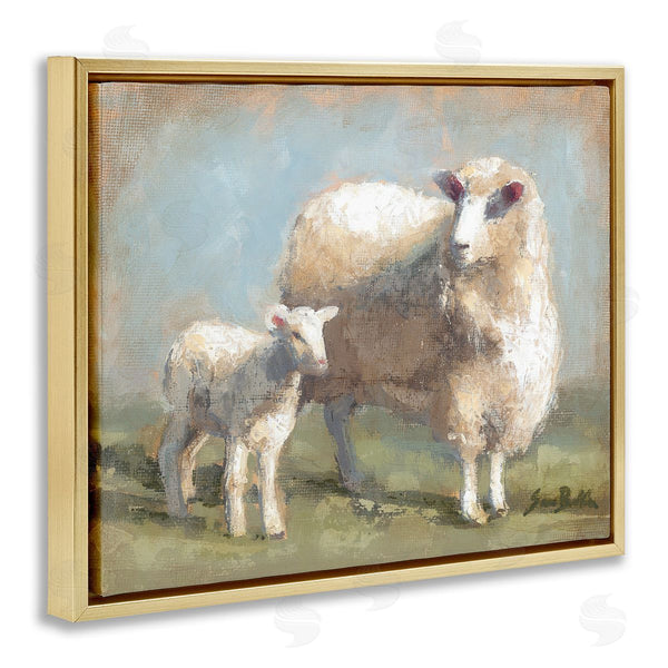 Stupell Industries Sara Baker | Sheep & Lamb Family Farm