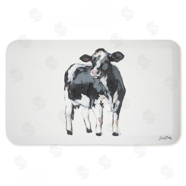 stupell industries Sara Baker | Standing Country Cow Anti-Fatigue Mat