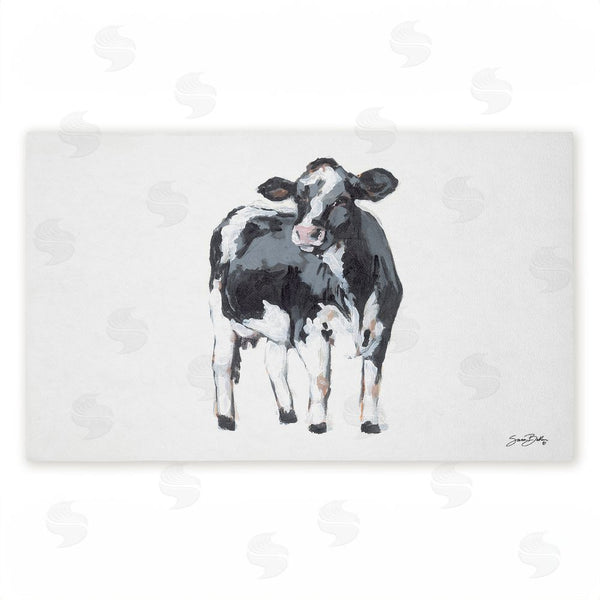 stupell industries Sara Baker | Standing Country Cow Non-Woven Door Mat