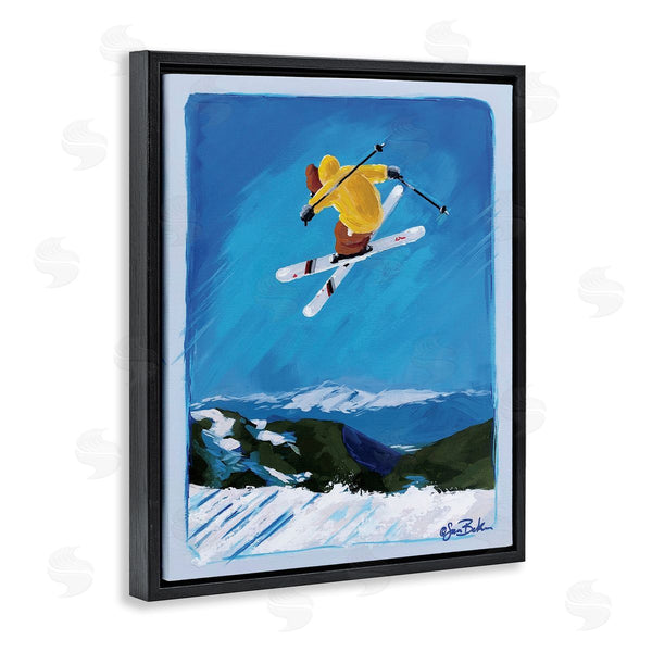 Stupell Industries Sara Baker | Winter Ski Jump Sports