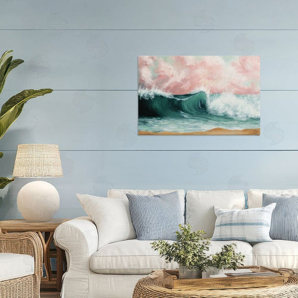 Stupell Industries Sara Culpepper | Crashing Seascape Waves Wall Art