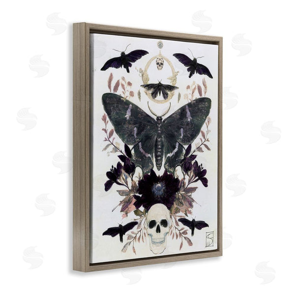 Stupell Industries Sara Culpepper | Gothic Symmetrical Moth Tarot Wall Art