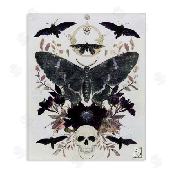 stupell industries Sara Culpepper | Gothic Symmetrical Moth Tarot Wall Art