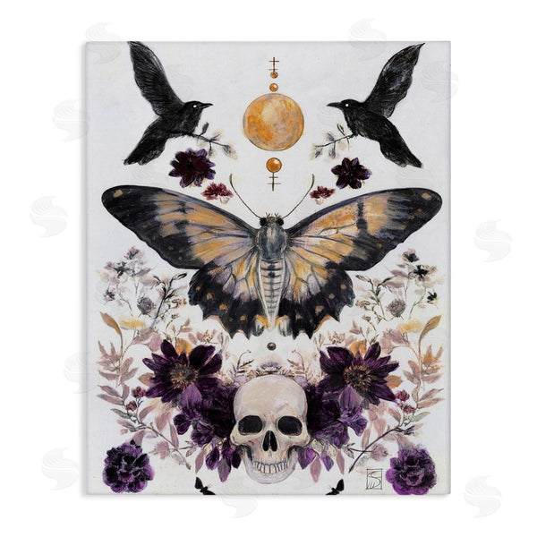 stupell industries Sara Culpepper | Gothic Tarot with Moth Wall Art