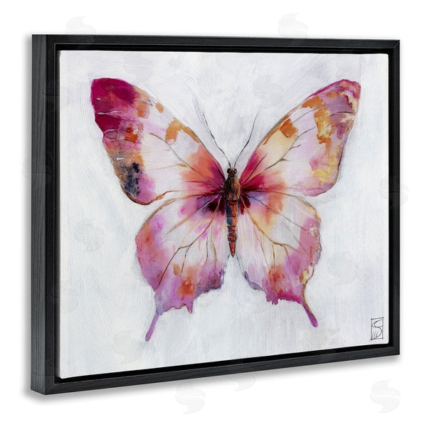 Stupell Industries Sara Culpepper | Graceful Pink Butterfly