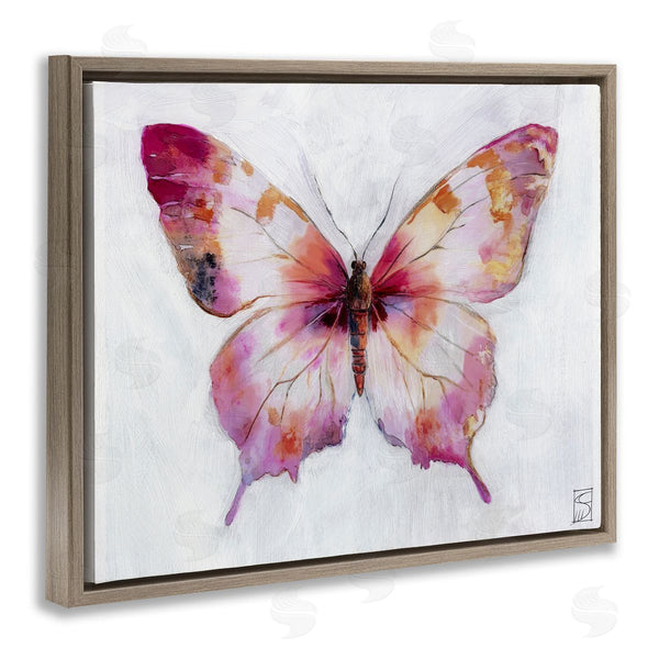 Stupell Industries Sara Culpepper | Graceful Pink Butterfly