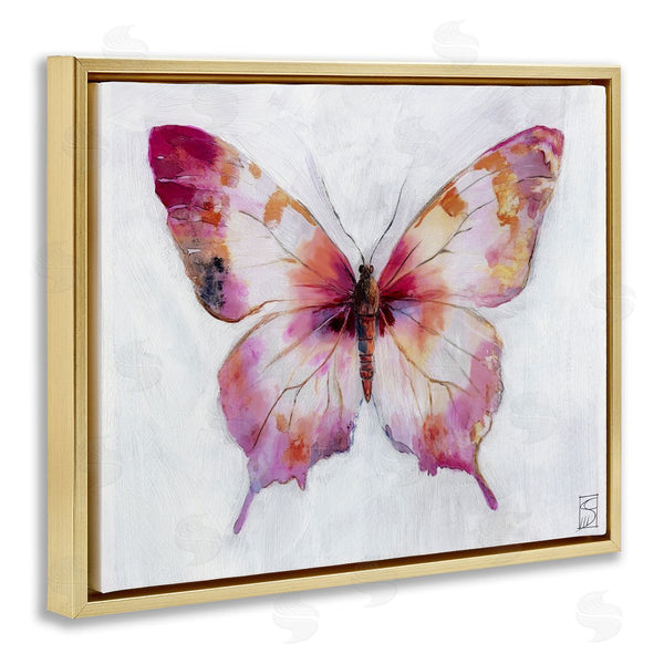 Stupell Industries Sara Culpepper | Graceful Pink Butterfly