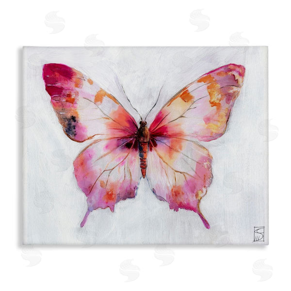 stupell industries Sara Culpepper | Graceful Pink Butterfly