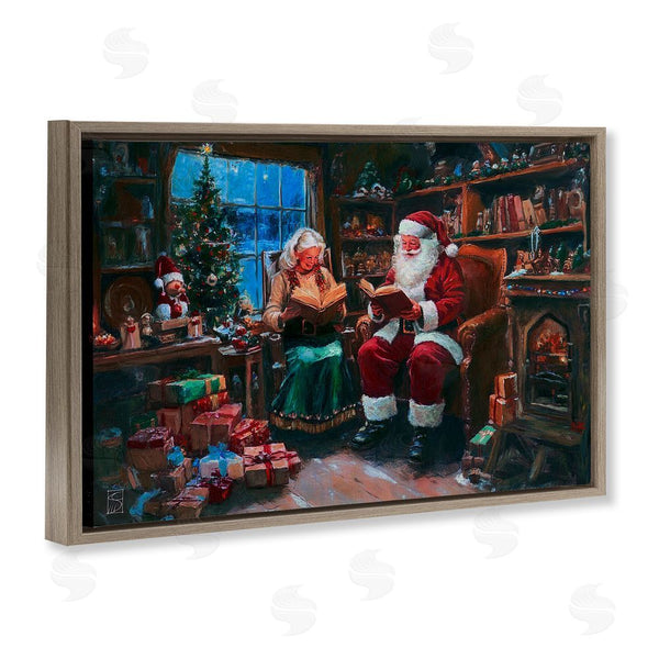 Stupell Industries Sara Culpepper | Joyous Mr. And Mrs. Claus