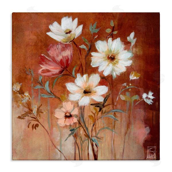 stupell industries Sara Culpepper | Mocha Flowers Collection Wall Art